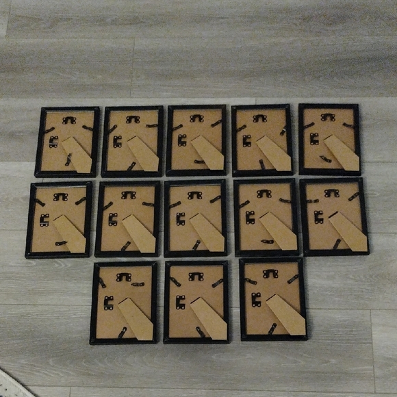 Black Picture Frame Set - Picture 8 of 11